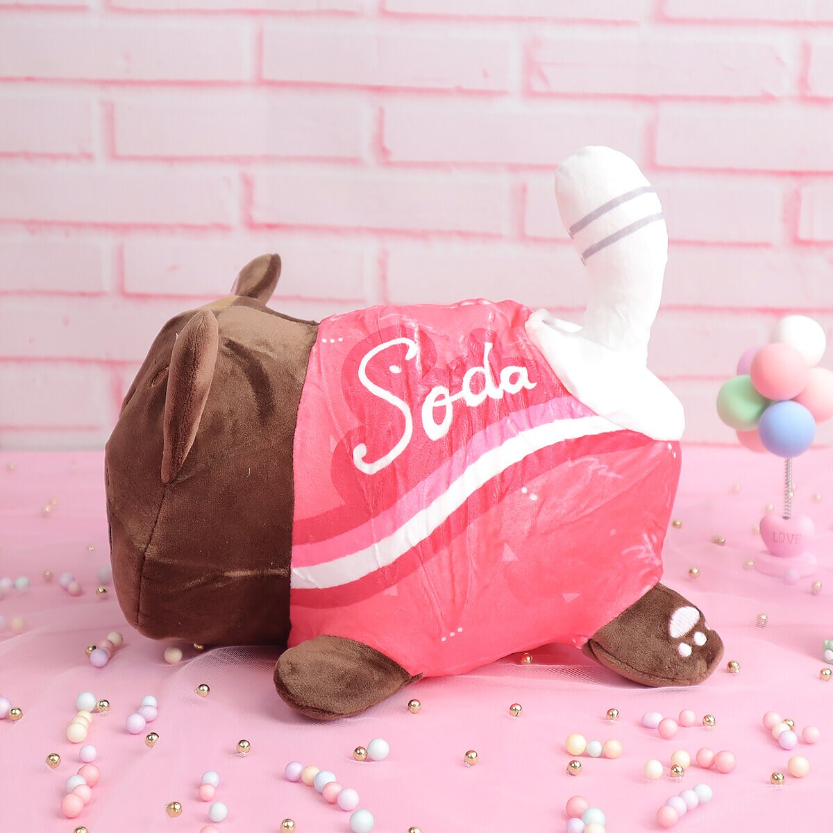 Plushie-katt soda