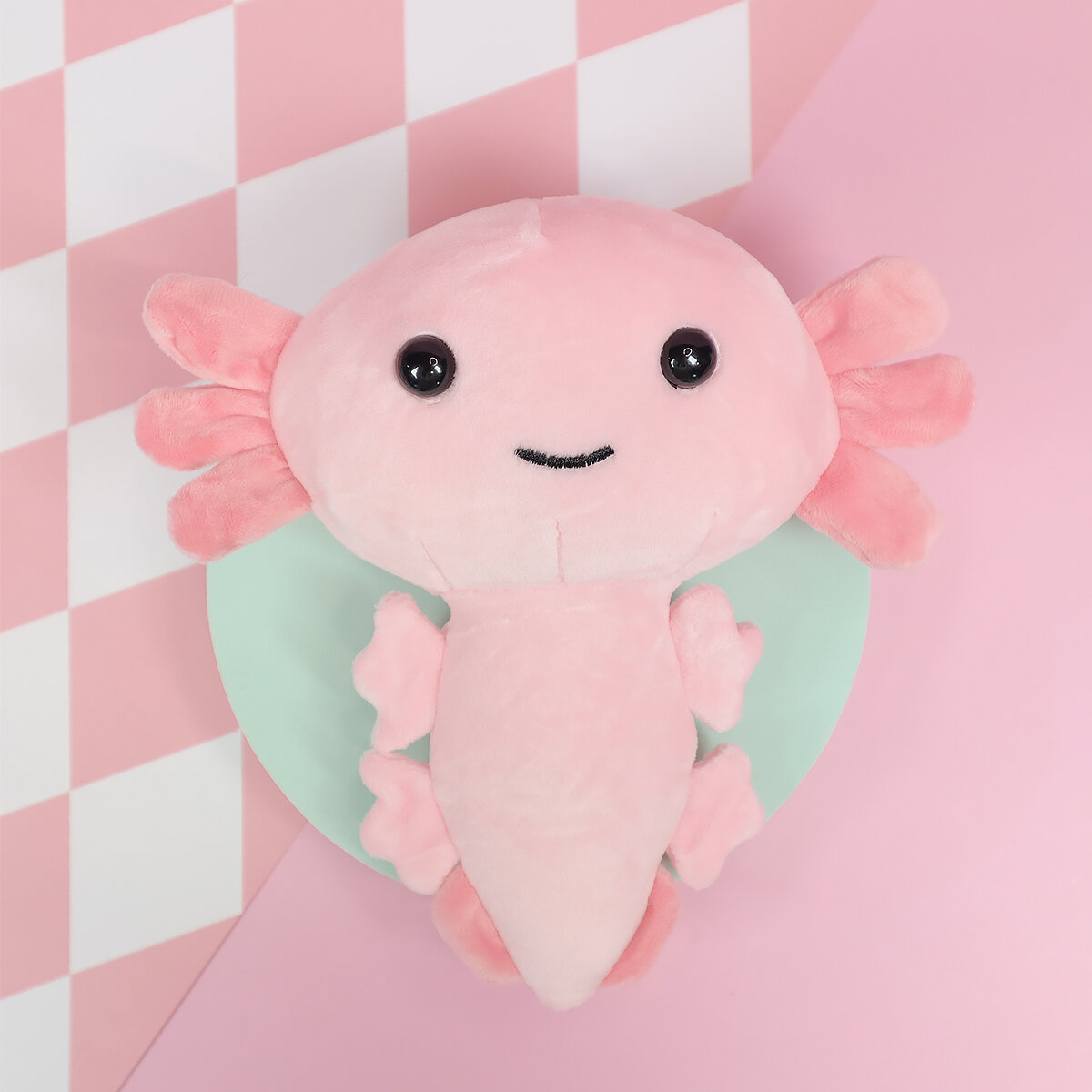 Cute axolotl plushie