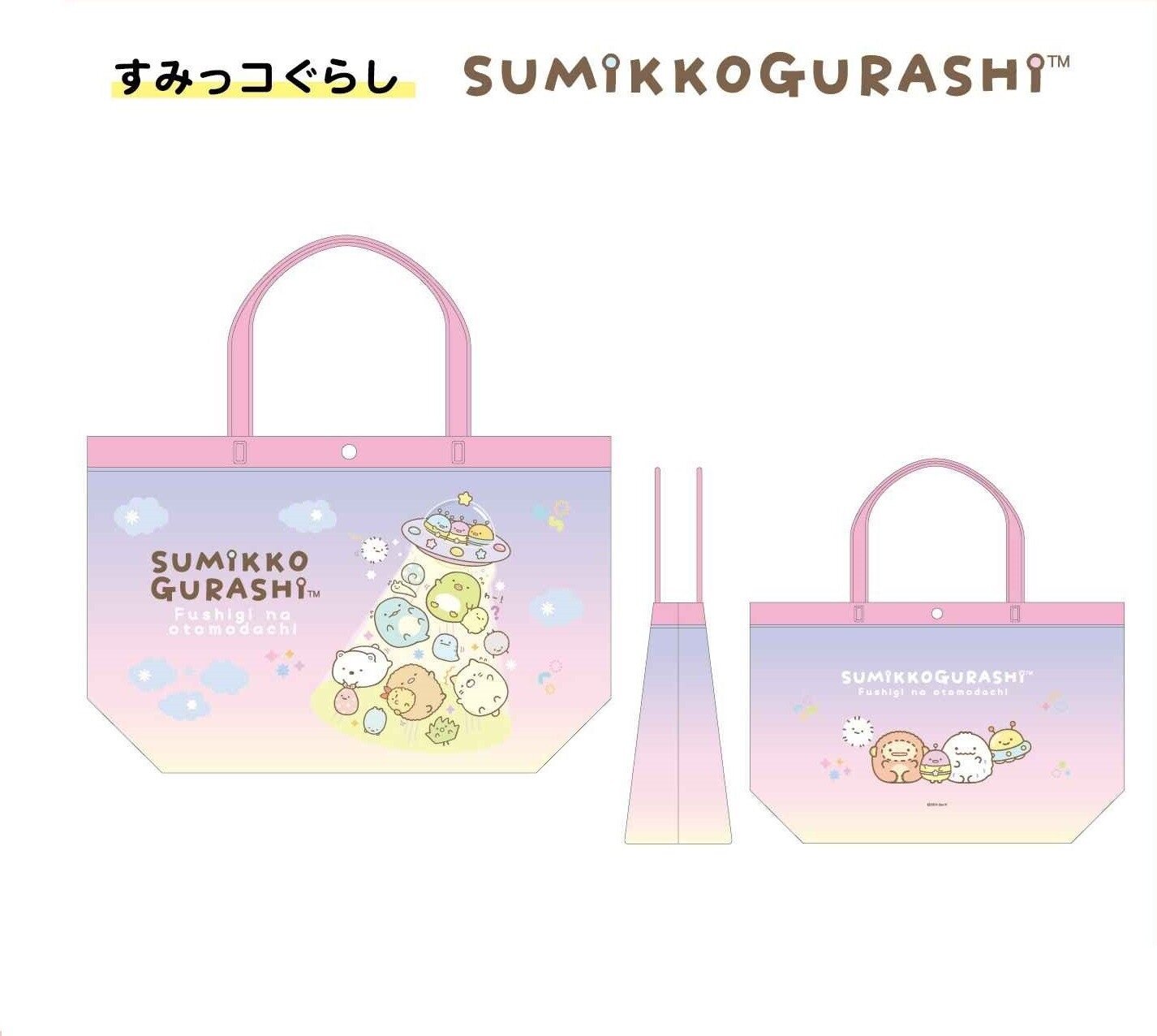 Tote bag av vinyl, Sumikko Gurashi