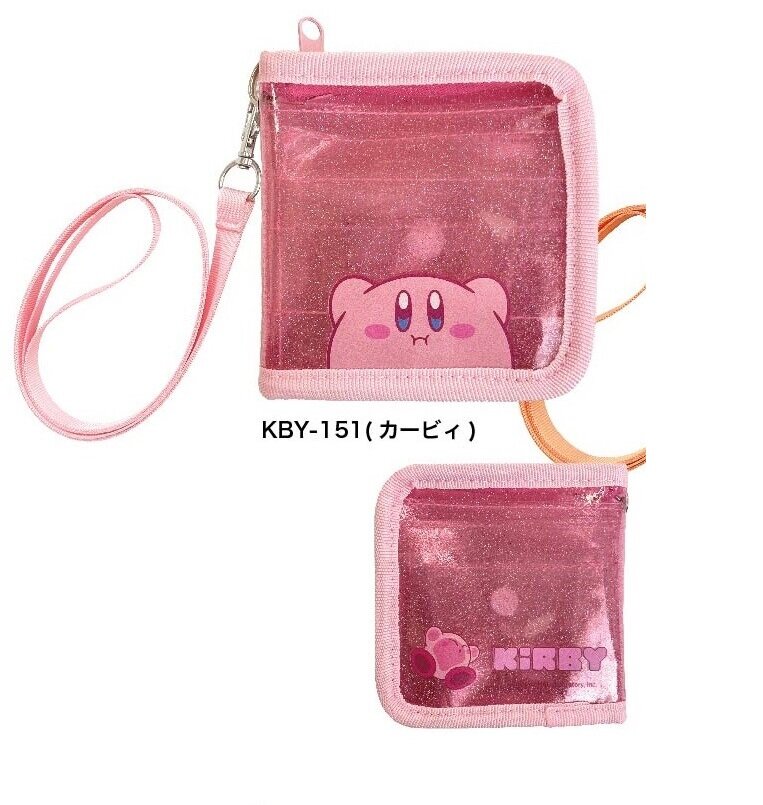 Genomskinlig Kirby-plånbok