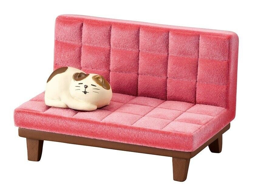Mobilstöd, katt i soffa
