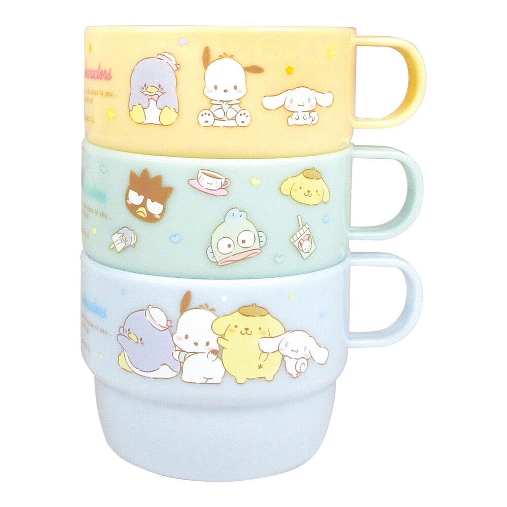 3-Pack muggar Sanrio Boys-Club 