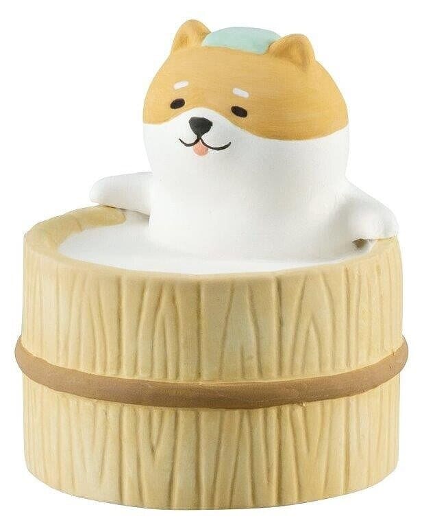 Figur, Shiba i badtunna