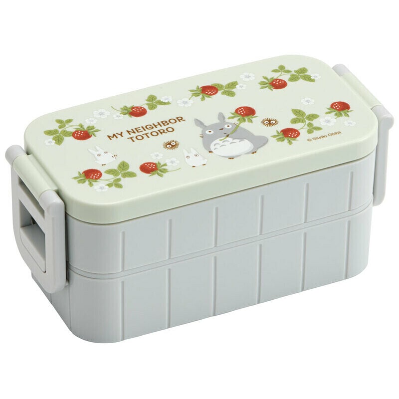 Bento box & ätpinnar, Totoro Strawberry Bloom