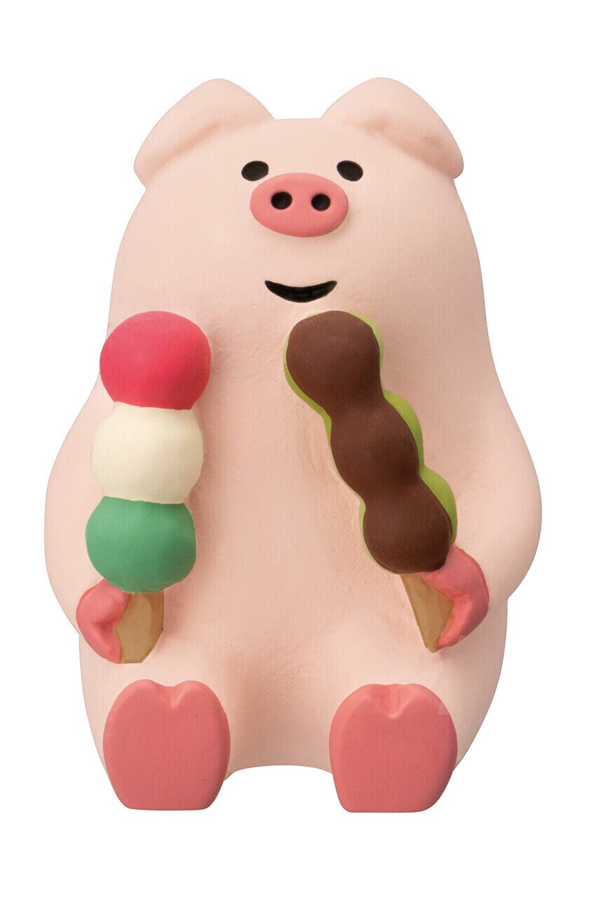 Figur, gris med dango