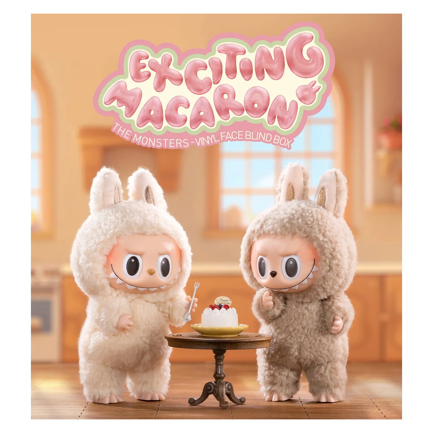 THE MONSTERS - Exciting Macaron Vinyl Face Blind Box