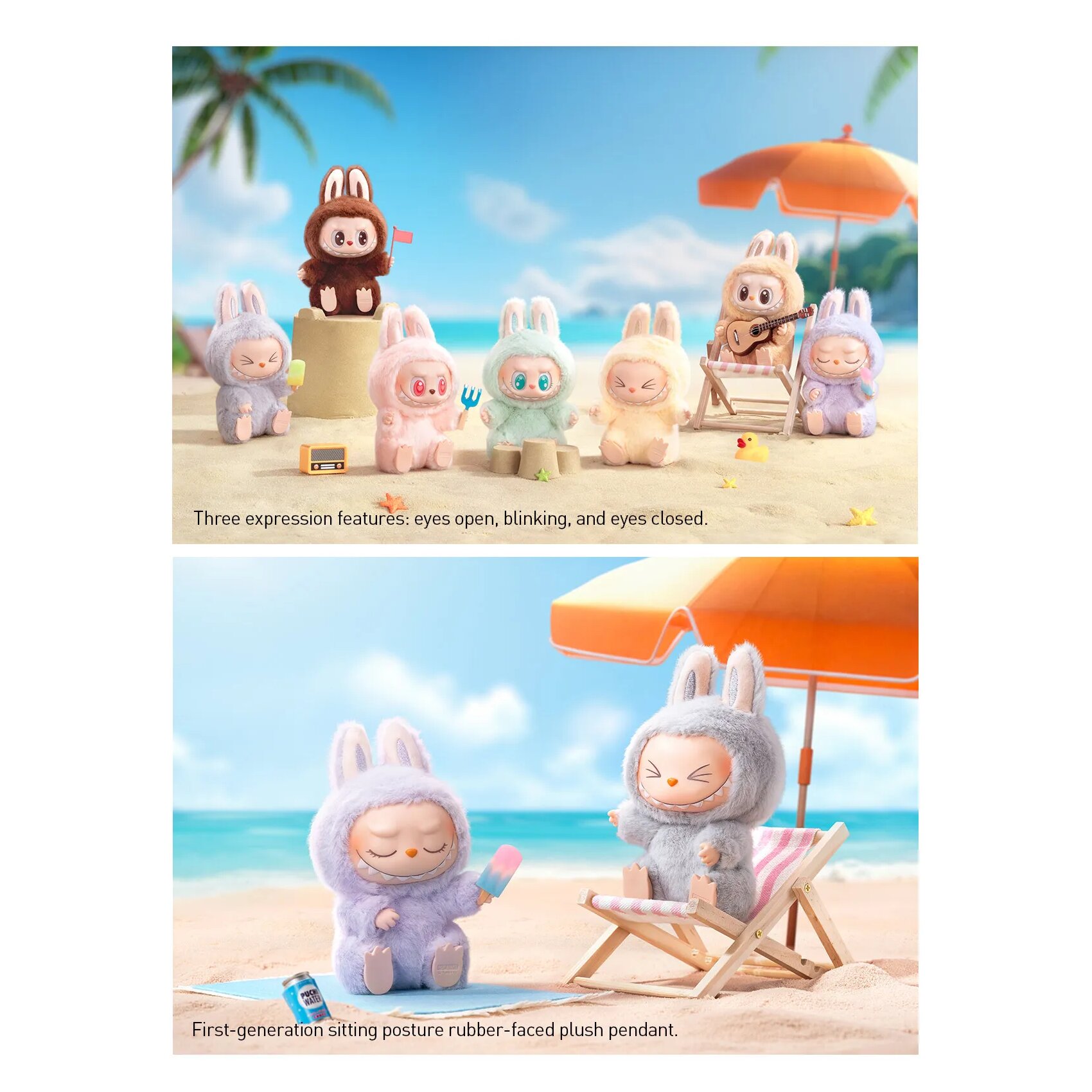 THE MONSTERS - Have a Seat Vinyl Plush Blind Box