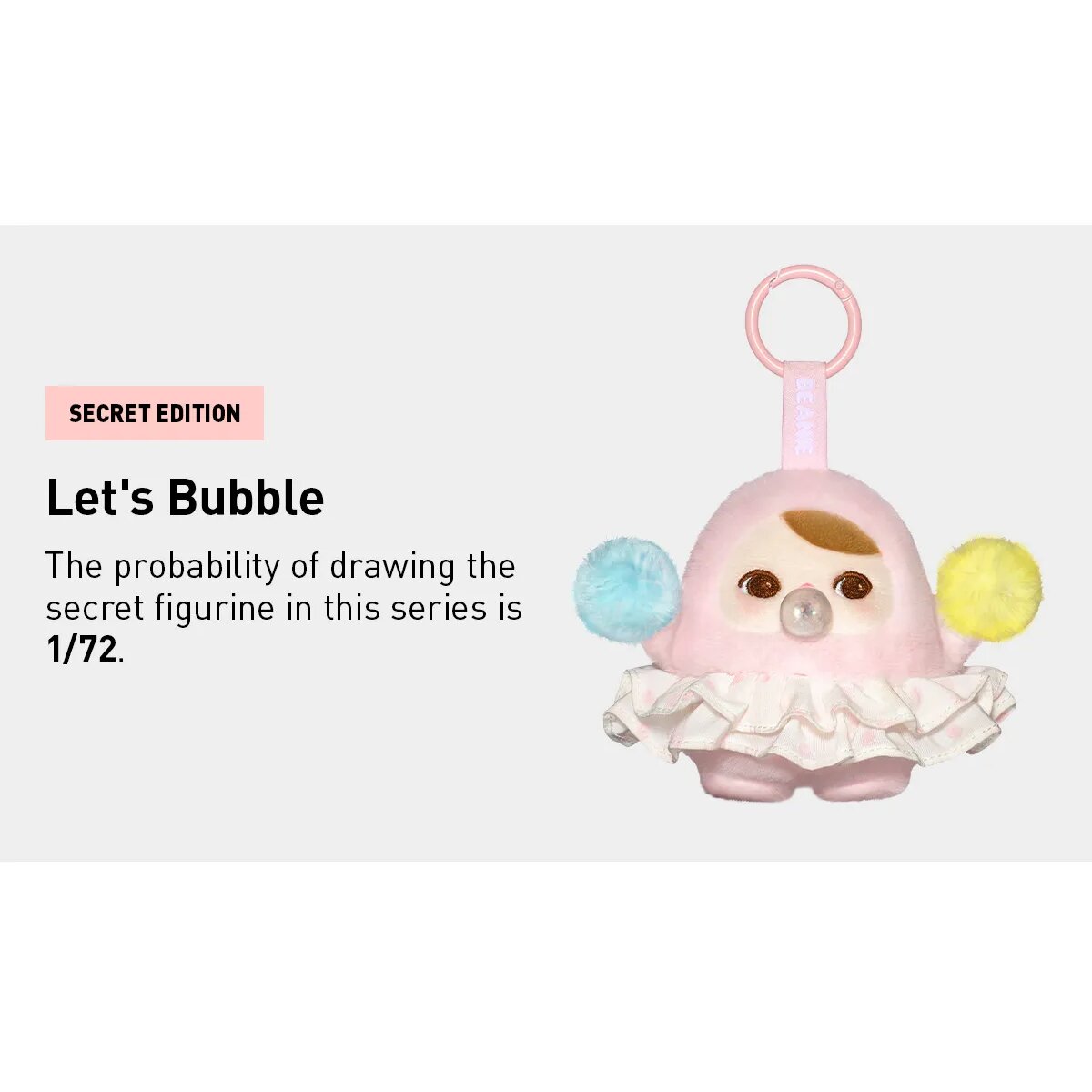 PUCKY BEANIE BUBBLE UP SERIES - Plush Pendant Blind Box