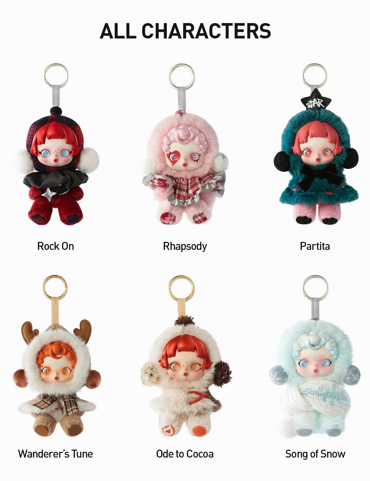 Skullpanda Winter Symphony Plush Blind Box