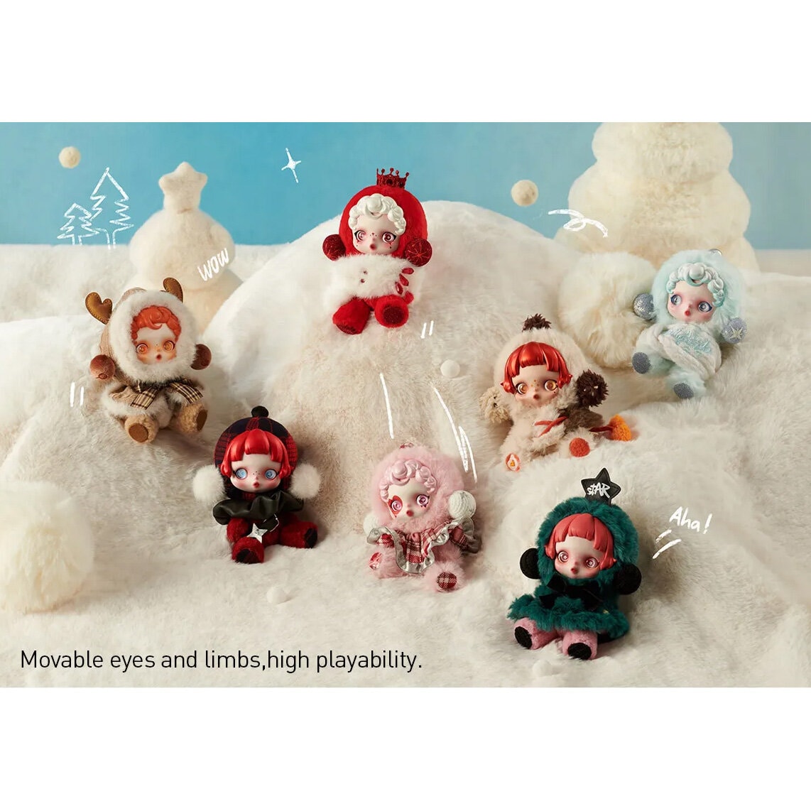 Skullpanda Winter Symphony Plush Blind Box