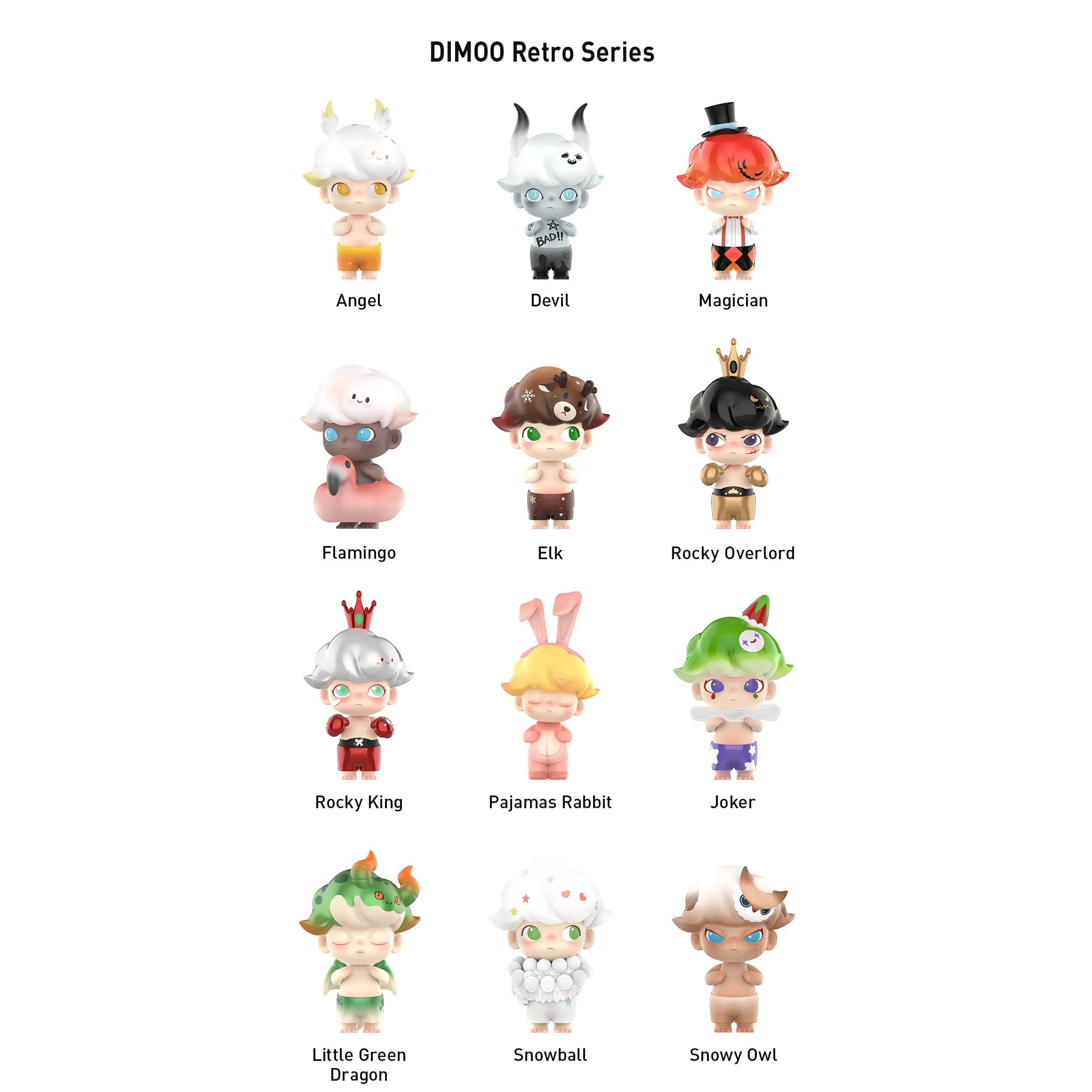 DIMOO Retro blind Box