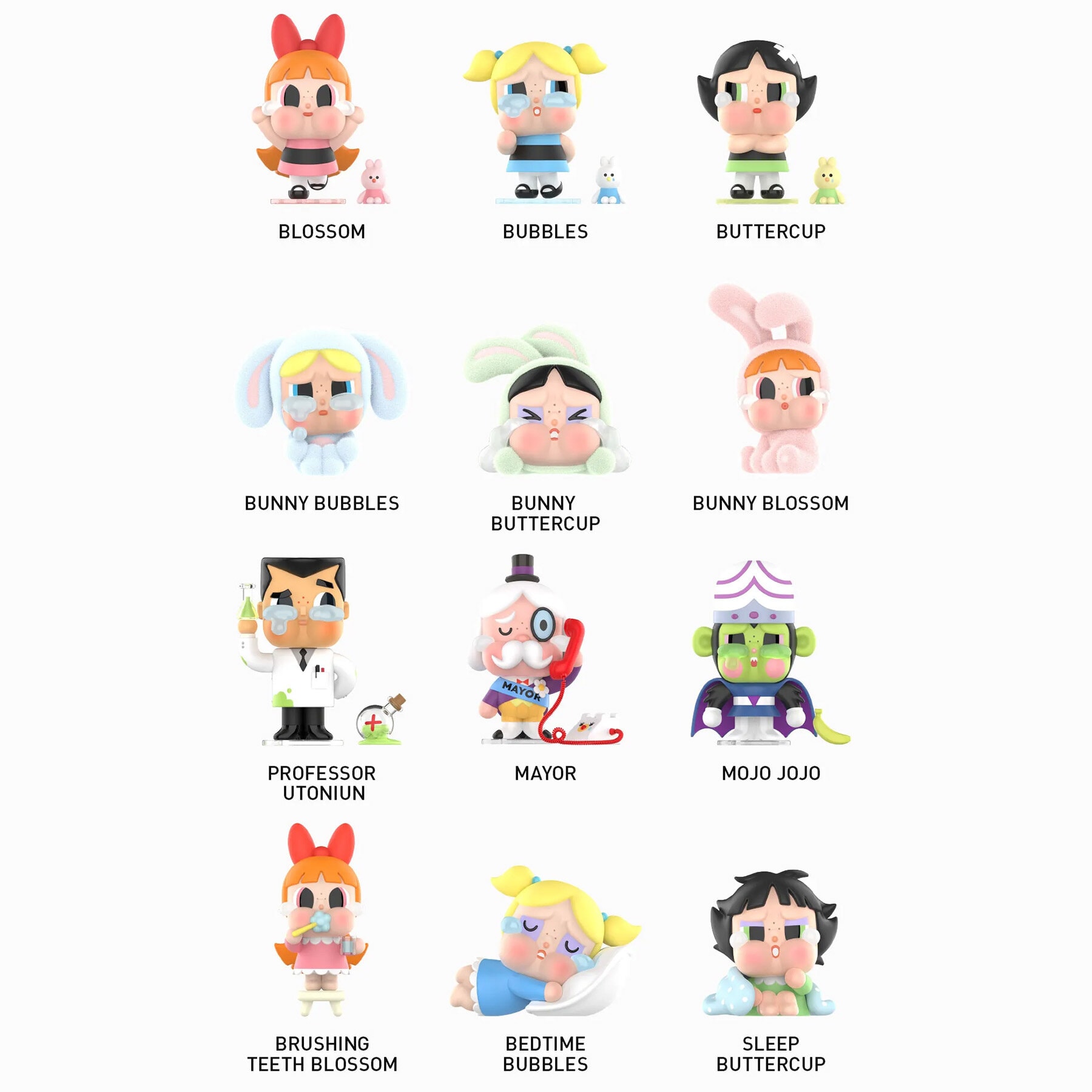 CRYBABY x Powerpuff Girls Blind Box