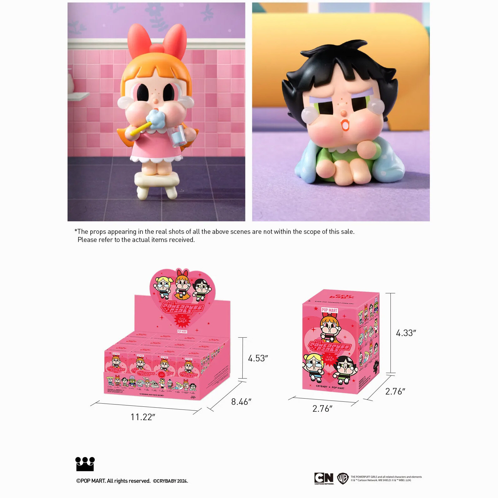 CRYBABY x Powerpuff Girls Blind Box