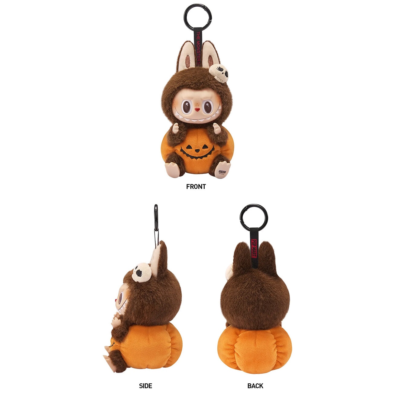 Happy Halloween Party Series-Sitting Pumpkin Vinyl Plush Labubu