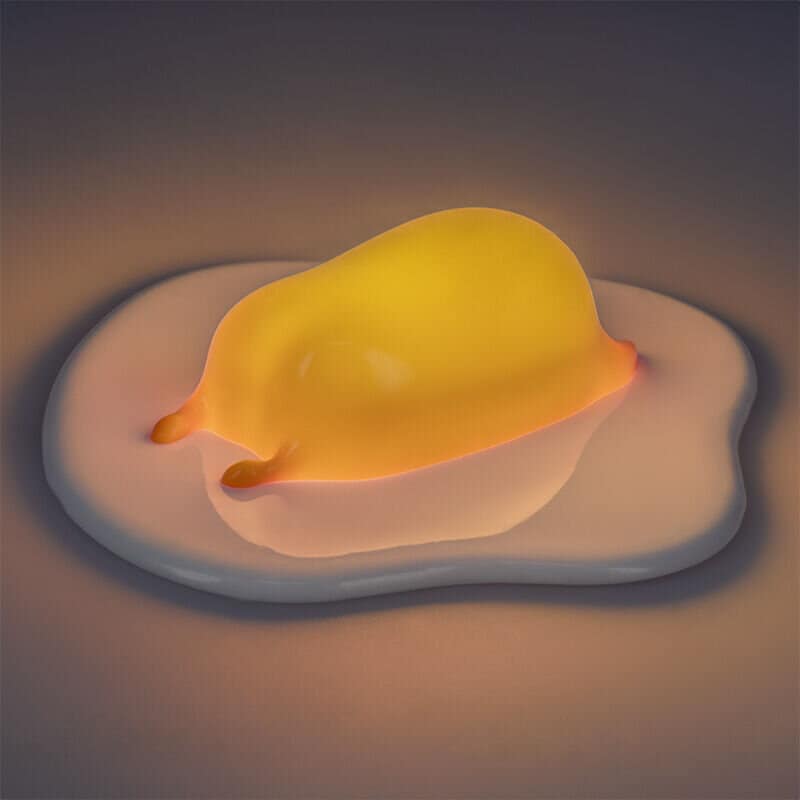 Gudetama night lamp
