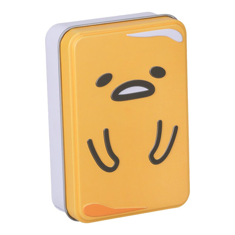 Gudetama-kortlek i plåtask
