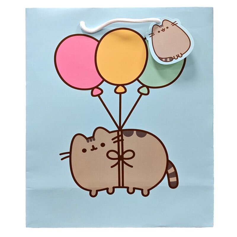 Stor presentpåse - Pusheen Balloons