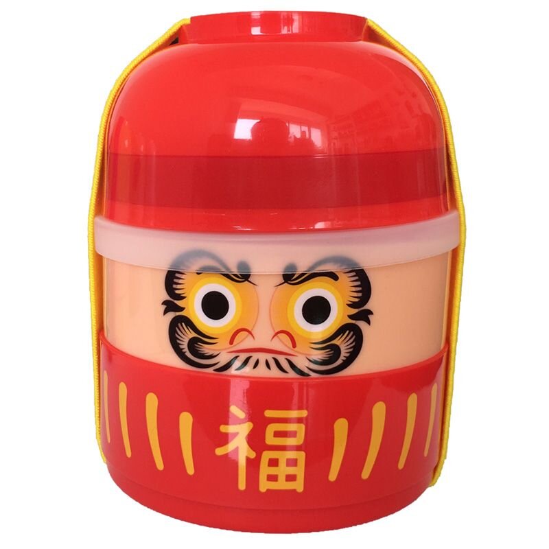 Rund bentobox - Japansk Daruma