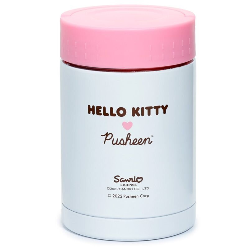 Hello Kitty x Pusheen mat-termos i rostfritt stål