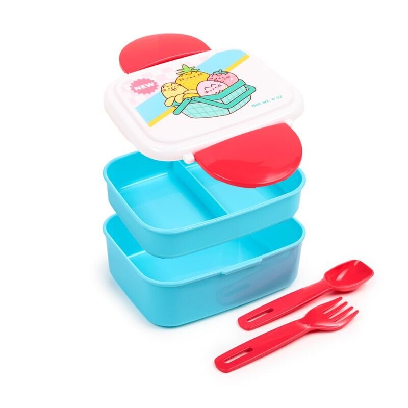 Bentolåda med bestick - Pusheen Fruits