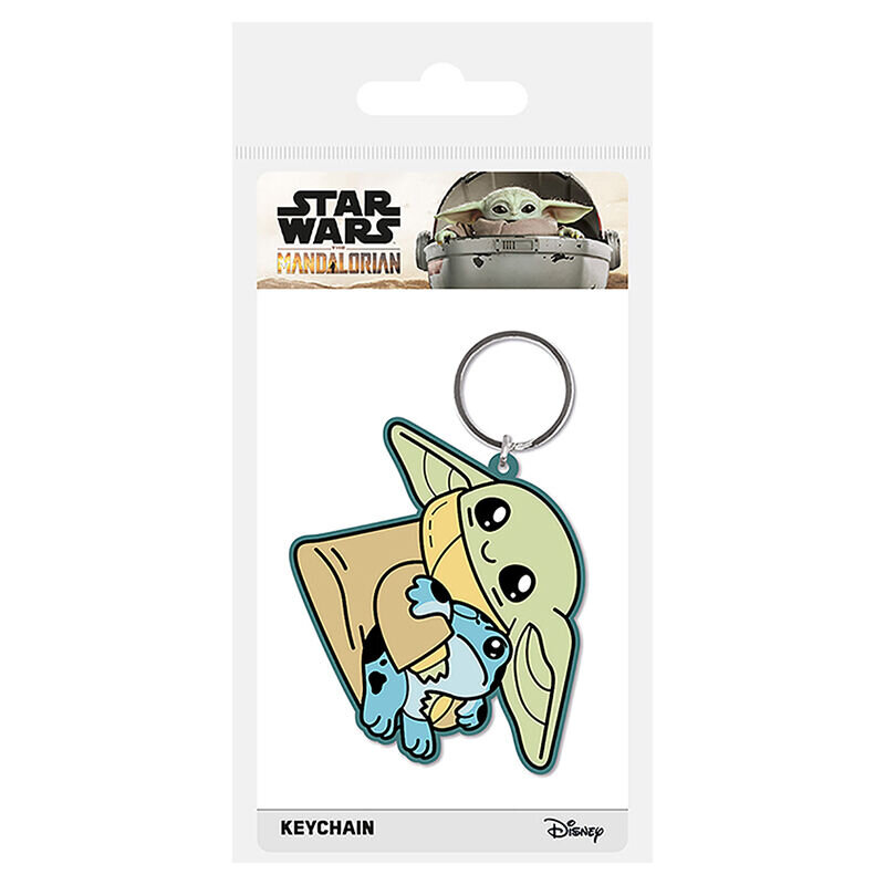 Nyckelring - Baby Yoda & friend