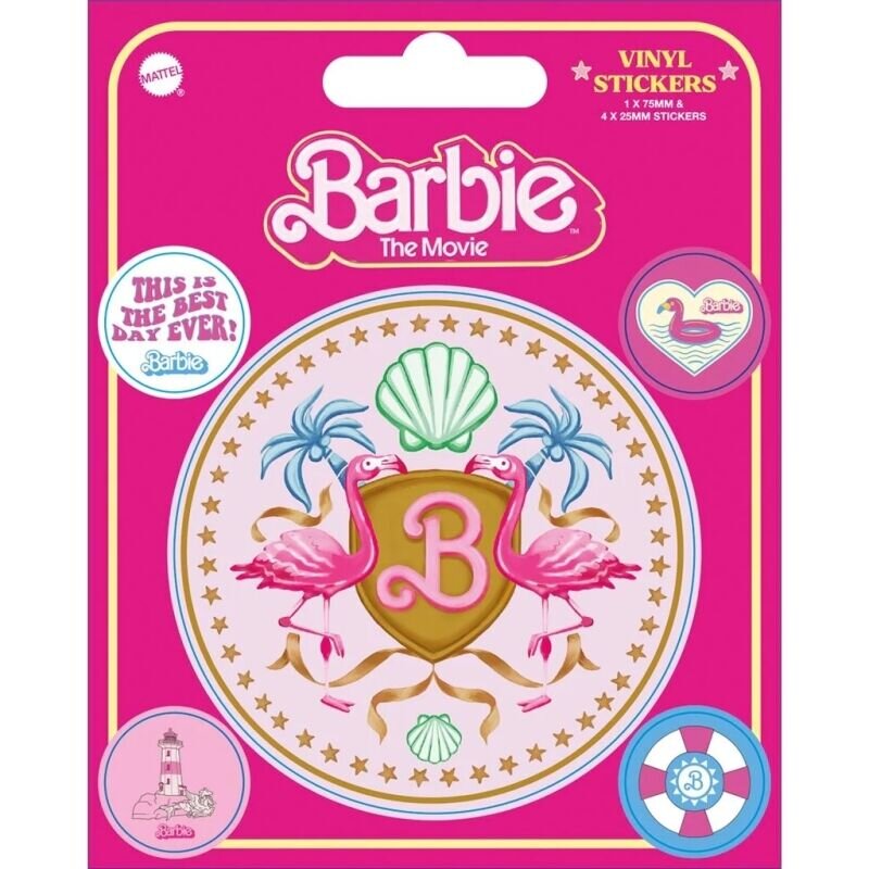 Stickers 5-pack - Barbie, best day ever