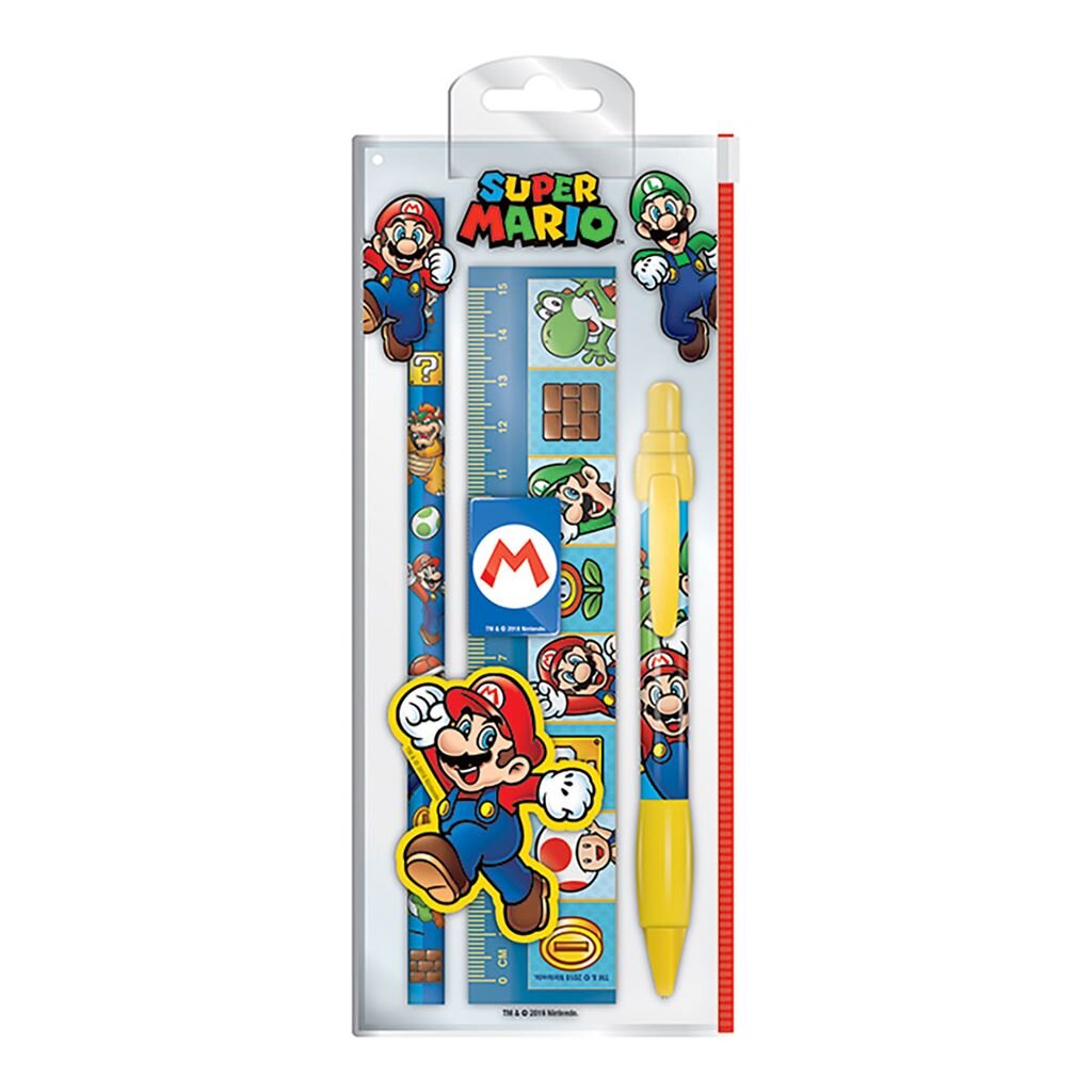 Stationery set - Super Mario