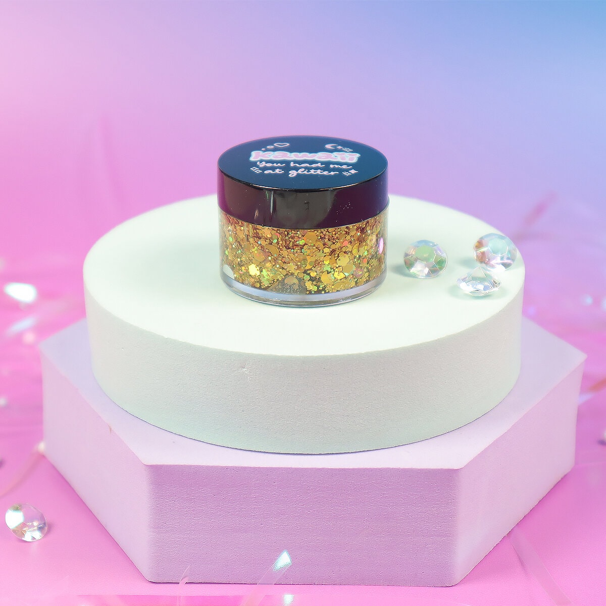 Face & body glitter gel - Banana Bonanza