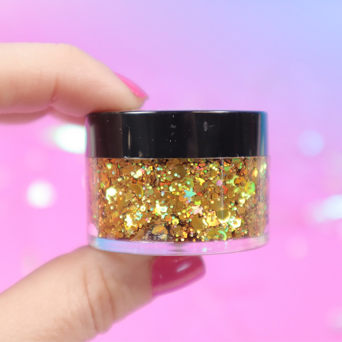 Face & body glitter gel - Banana Bonanza