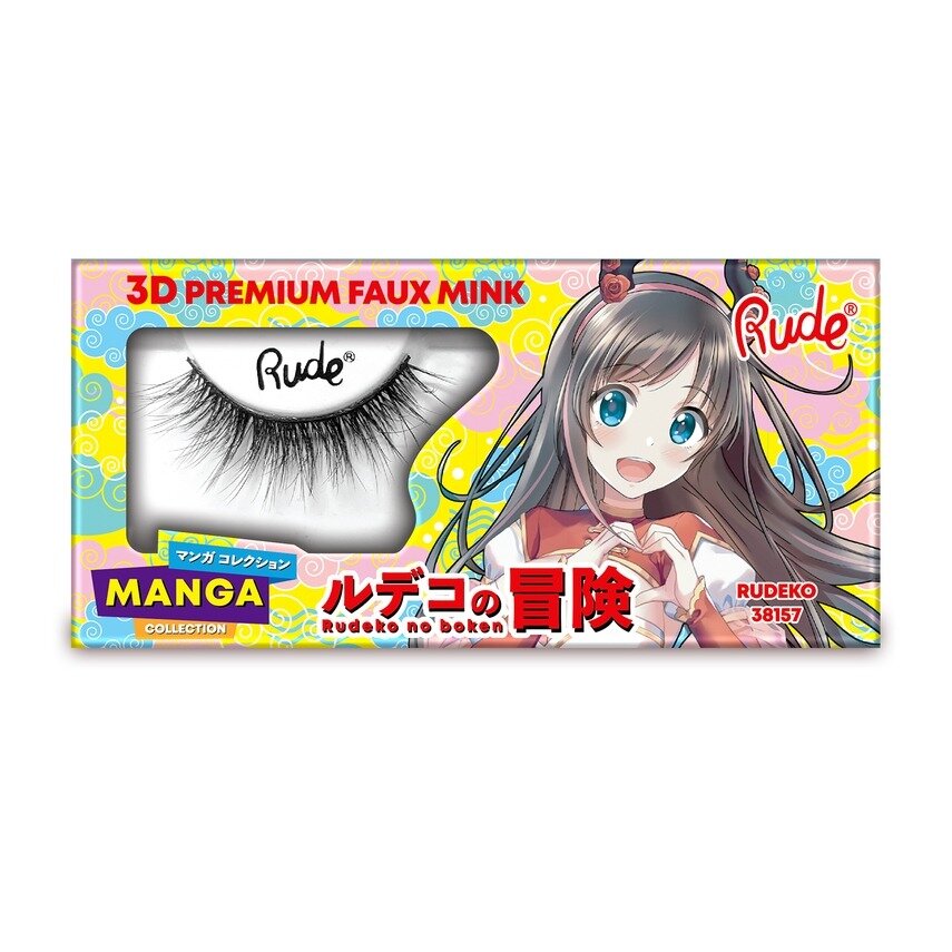Manga 3D False Lashes - Rudeko