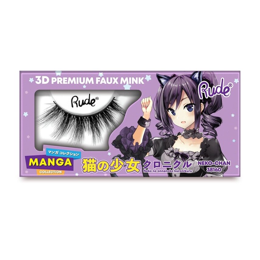 Manga 3D False Lashes - Neko-Chan