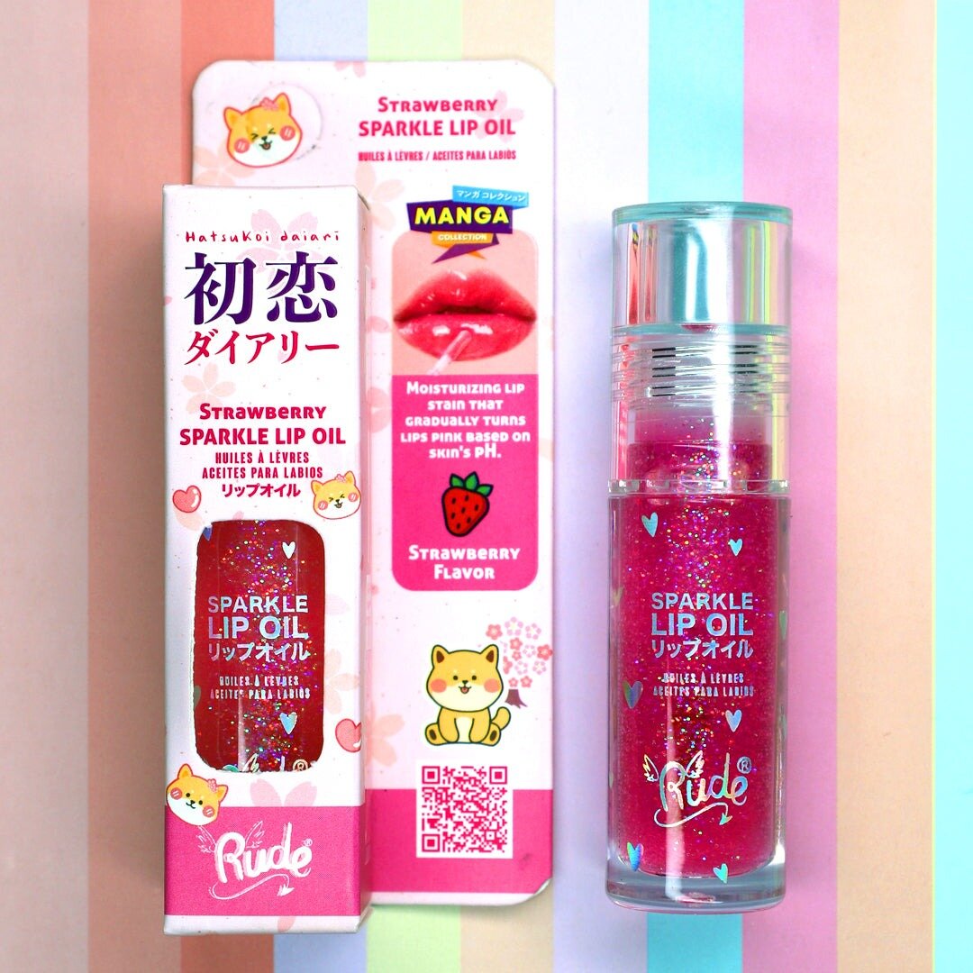 Sparkle Lip Oil - Strawberry