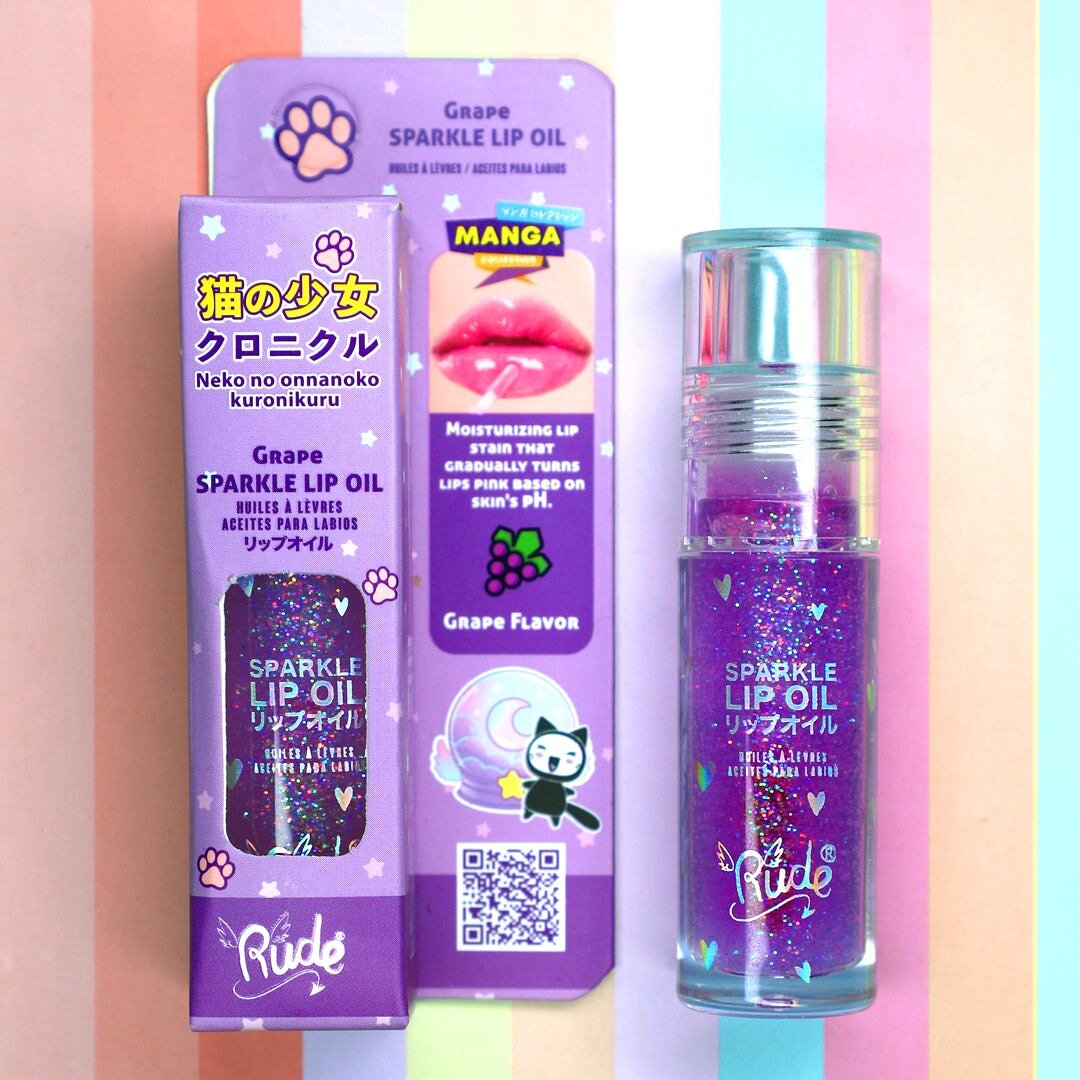 Sparkle Lip Oil - Grape