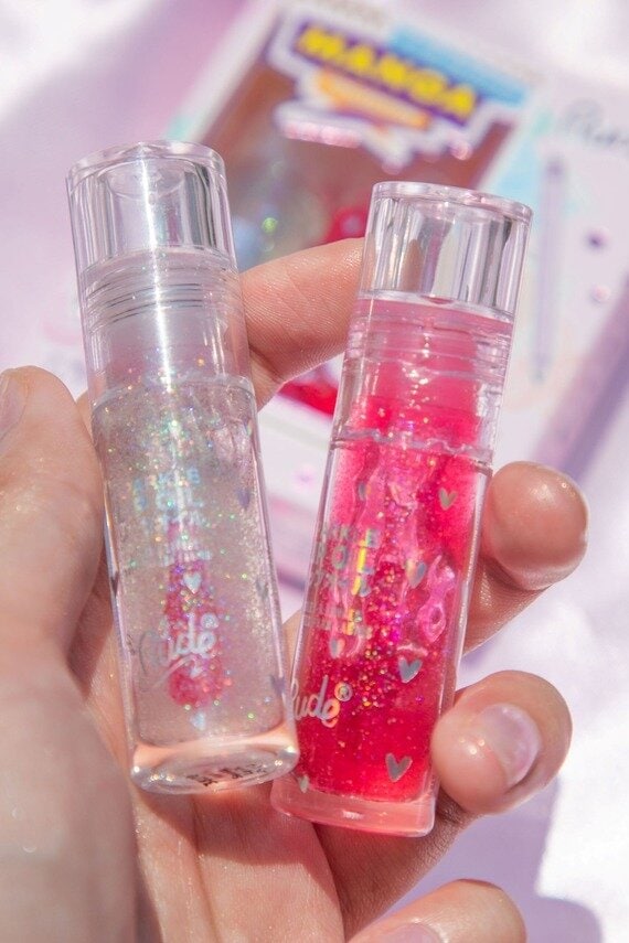 Sparkle Lip Oil Duo - Watermelon & Mint
