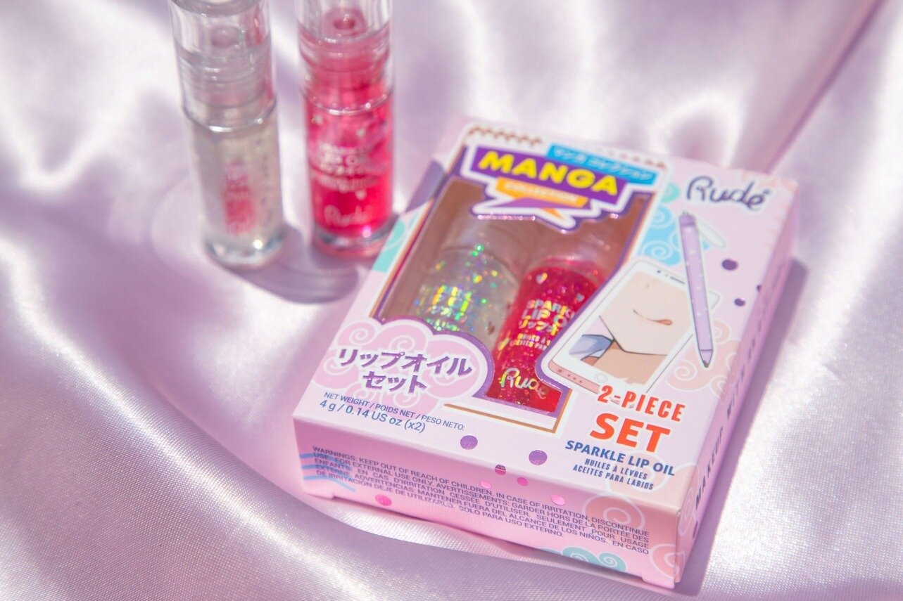 Sparkle Lip Oil Duo - Watermelon & Mint