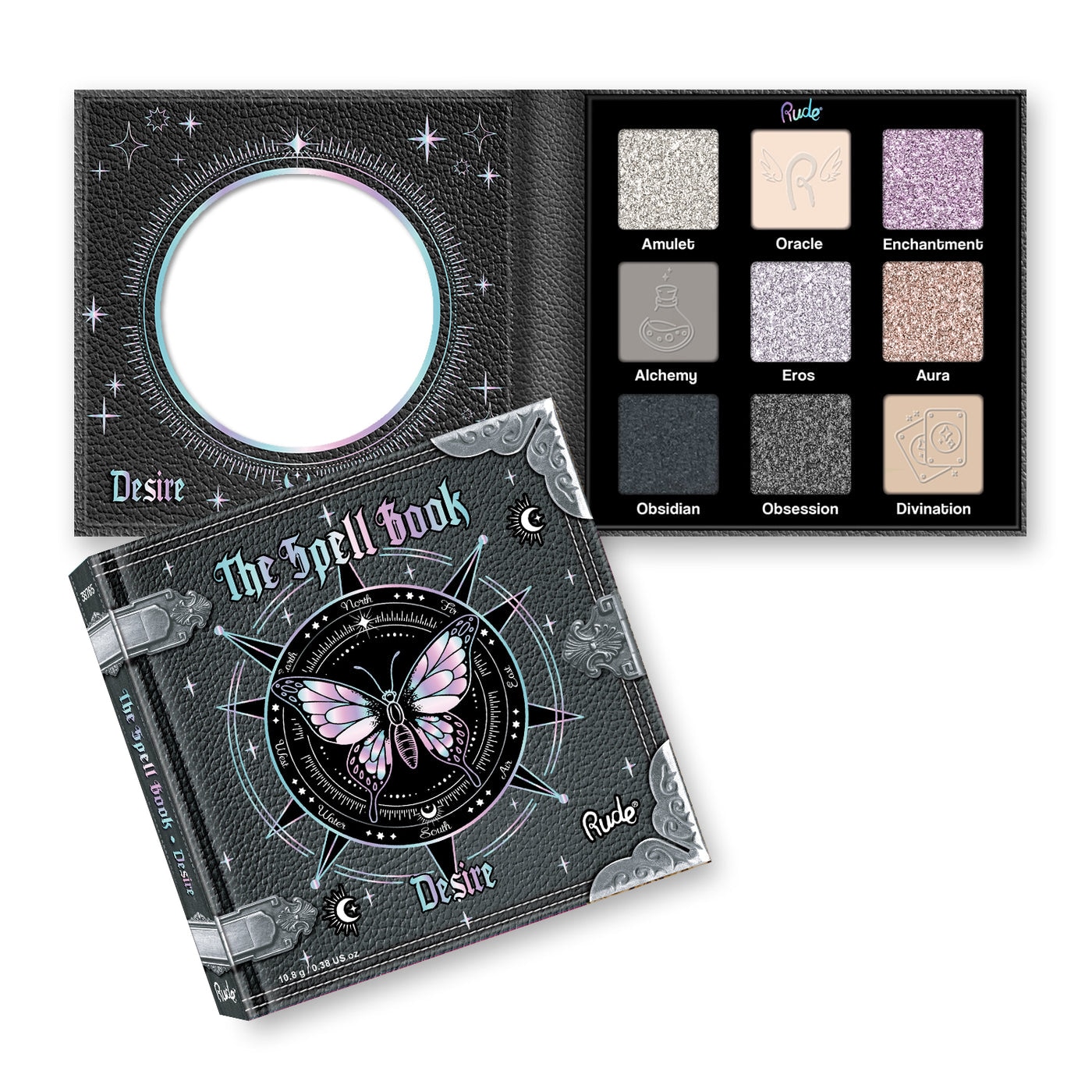 The Spell Book Smooth and Blendable Eyeshadow Palette - Desire