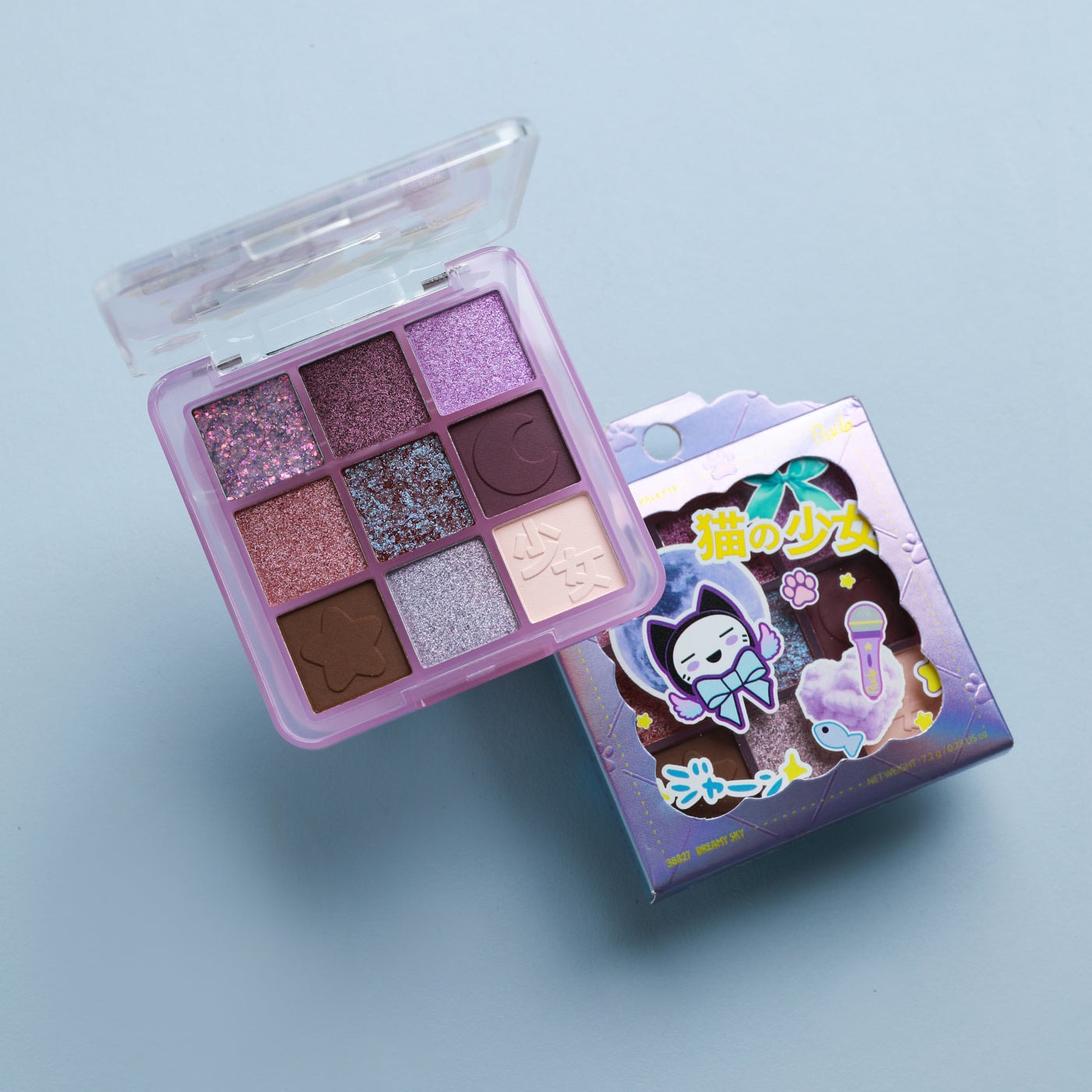 Chibi Manga Eyeshadow Palette - Dreamy Sky
