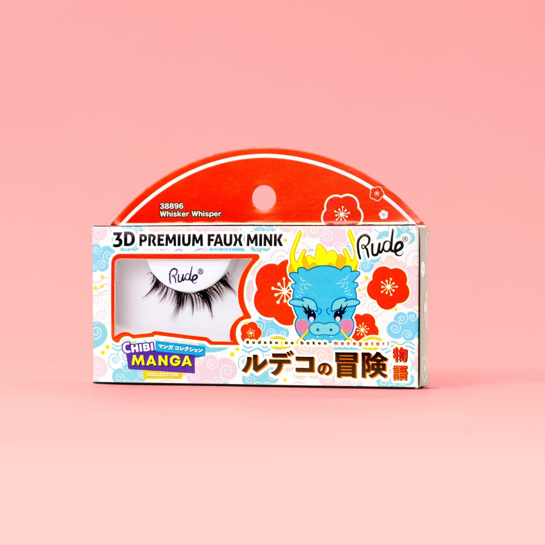 Chibi Manga 3D Premium Faux Mink Lashes - Whisker Whisper