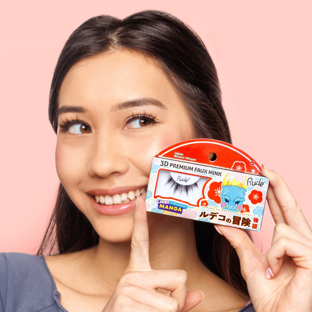 Chibi Manga 3D Premium Faux Mink Lashes - Whisker Whisper