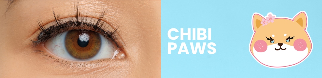 Chibi Manga 3D Premium Faux Mink Lashes - Chibi Paws