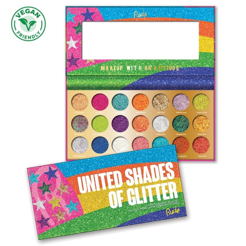 United Shades of Glitter Eyeshadow Palette