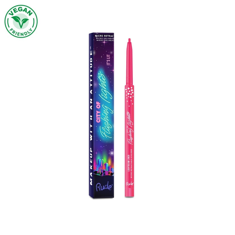 City of Flashing Lights Micro Retractable Liner - It´s Lit