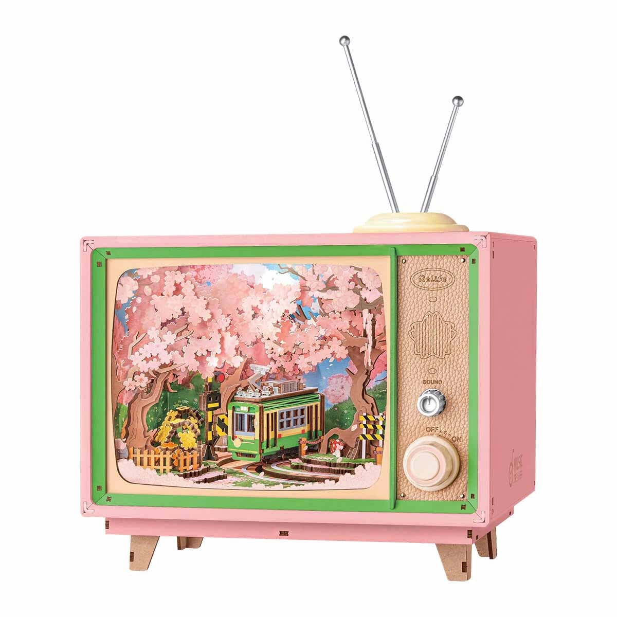 DIY Music Box Miniatyrmodell Sakura Dreamy Tour