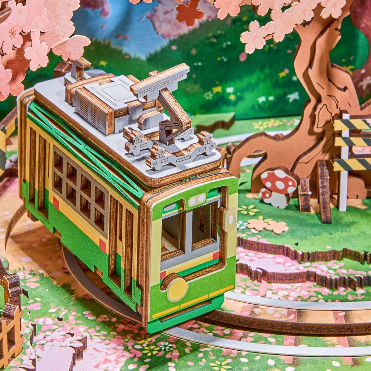 DIY Music Box Miniatyrmodell Sakura Dreamy Tour