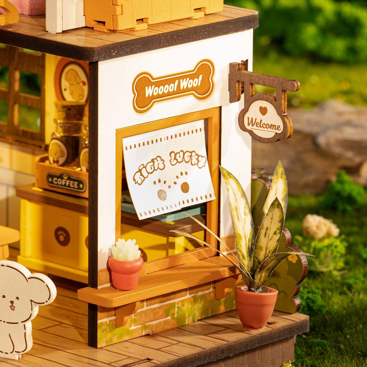 DIY Miniatyrmodell Puppy´s Cozy Villa