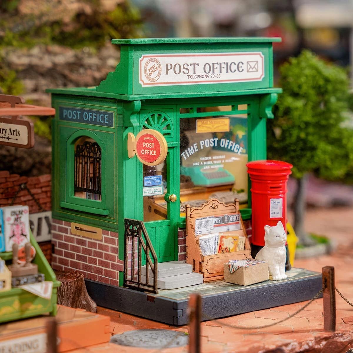 DIY Miniatyrmodell Century Post Office