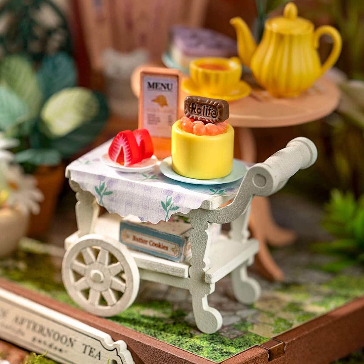 DIY Miniatyrmodell Fancy Tea Yard