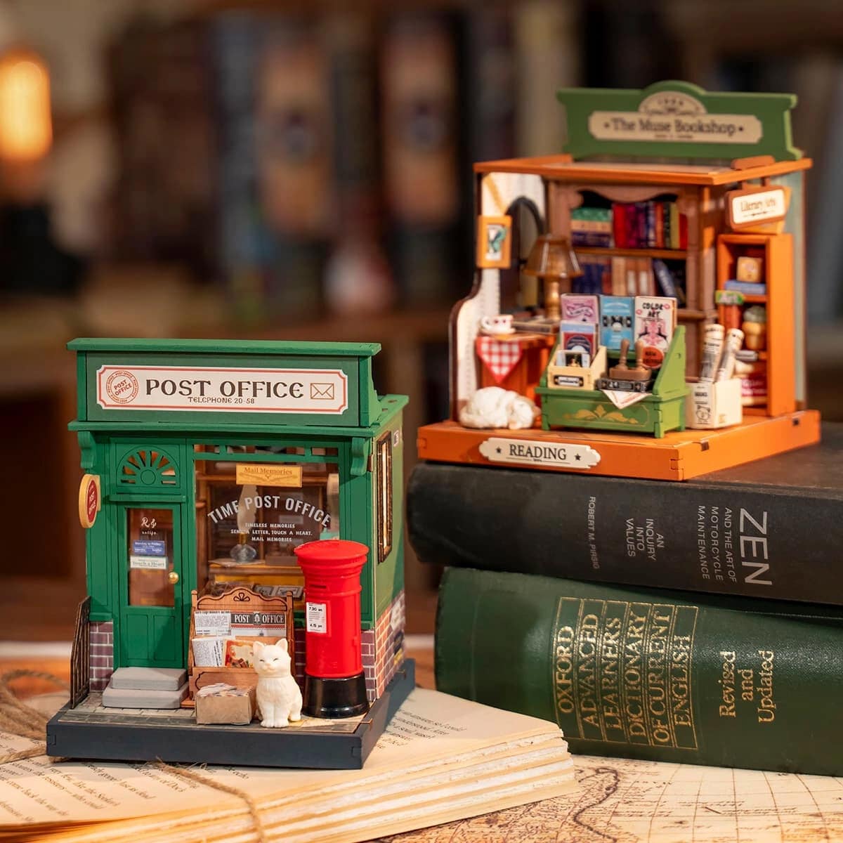 DIY Miniatyrmodell The Muse Bookshop
