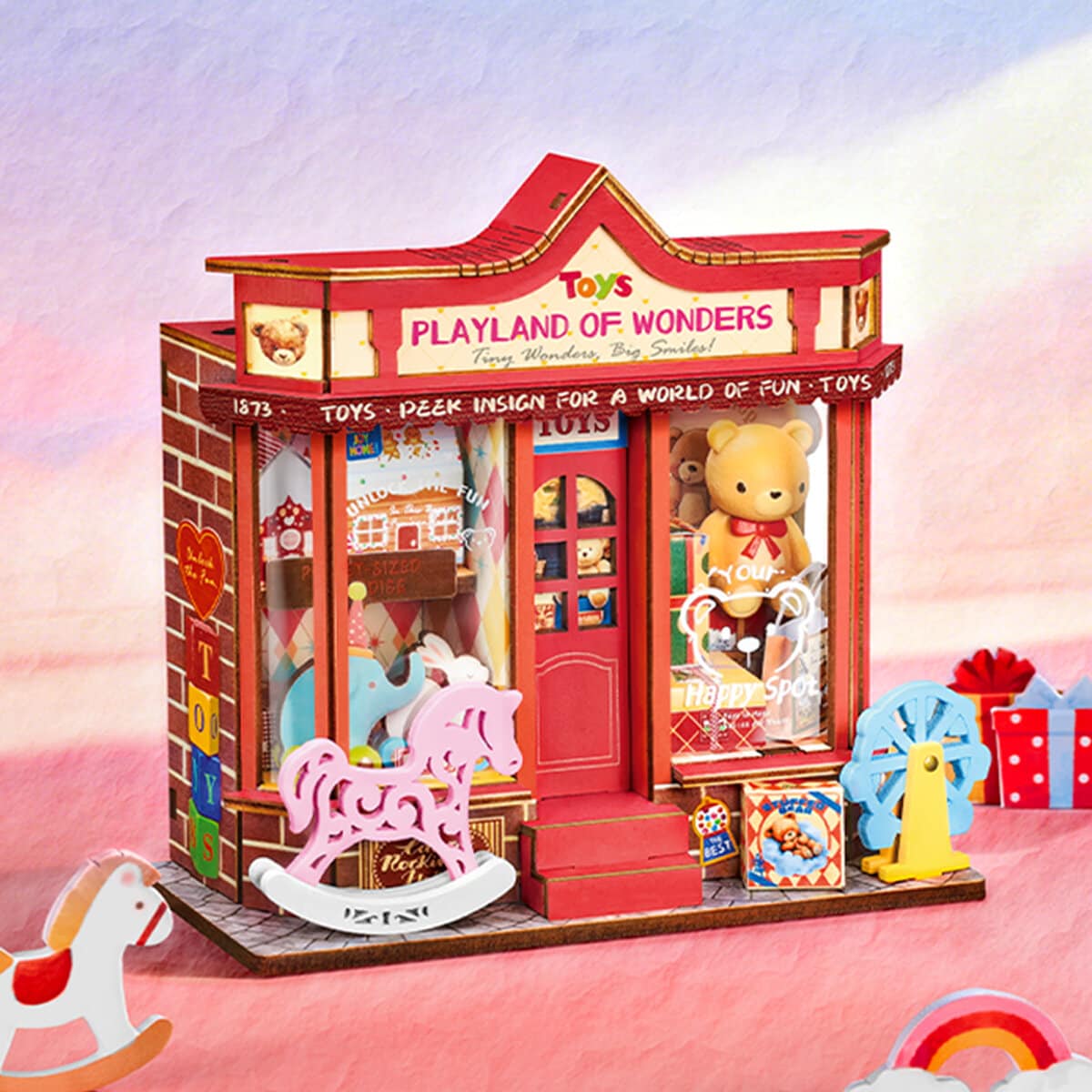 DIY Miniatyrmodell Whimsy Toy Shop