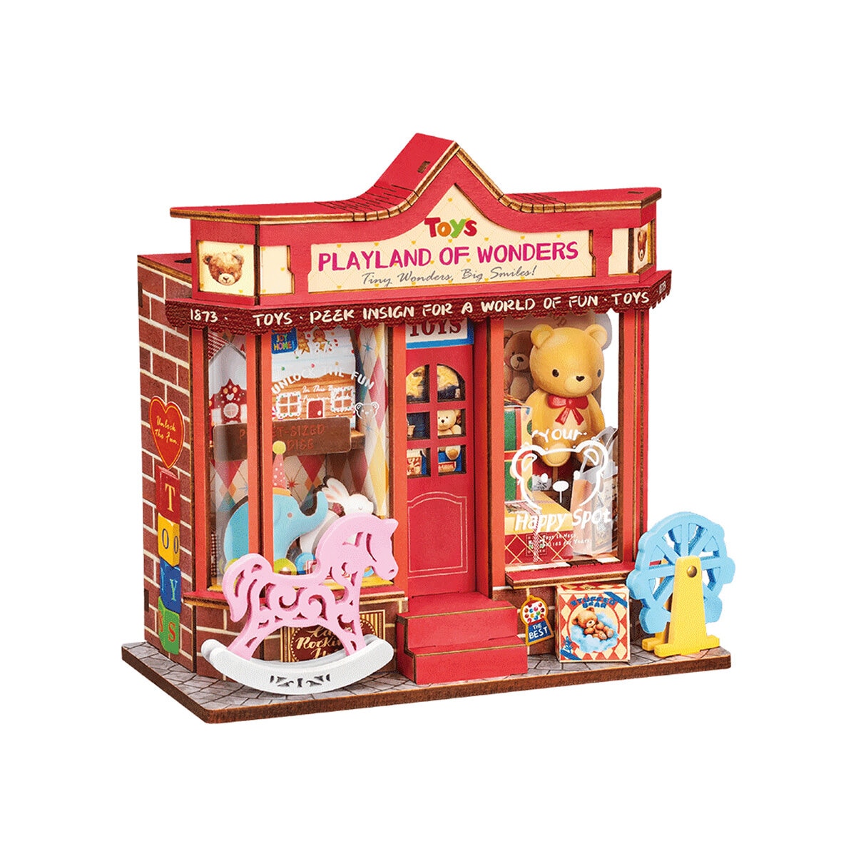 DIY Miniatyrmodell Whimsy Toy Shop